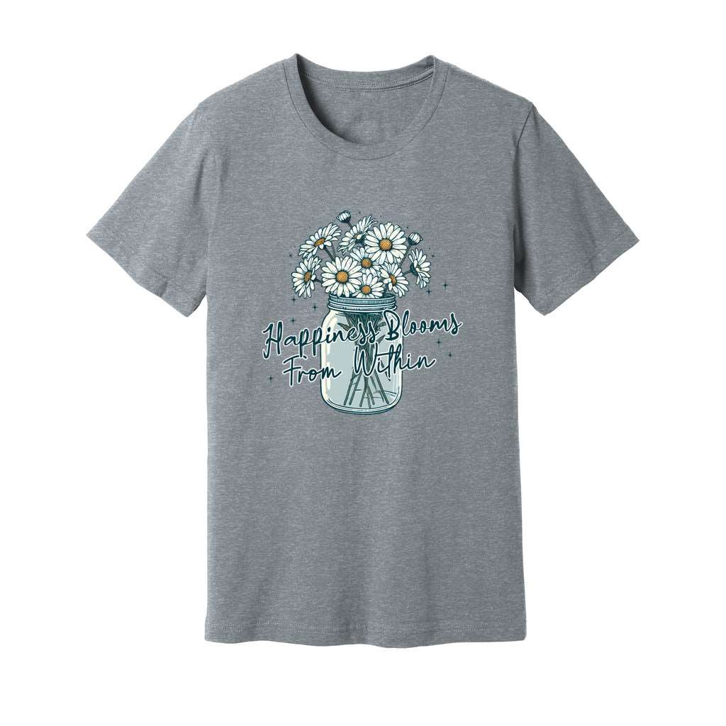 Happiness Blooms From Within T-Shirt - Rue Mentana
