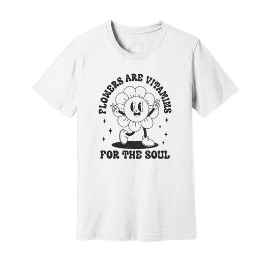 Flowers Are Vitamins T-Shirt - Rue Mentana
