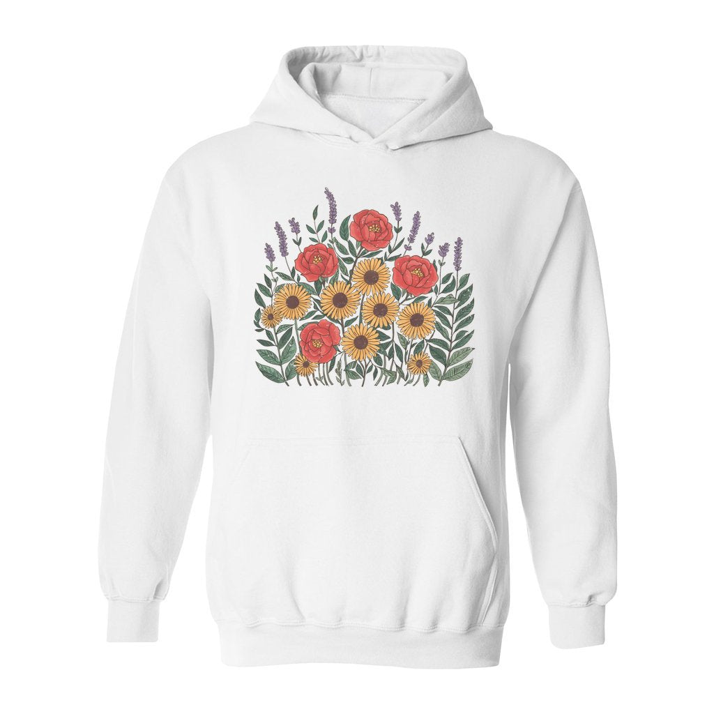 Wild Flowers Bouquet Hoodie - Rue Mentana