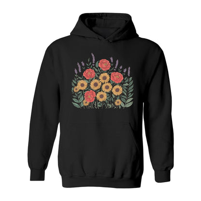 Wild Flowers Bouquet Hoodie - Rue Mentana
