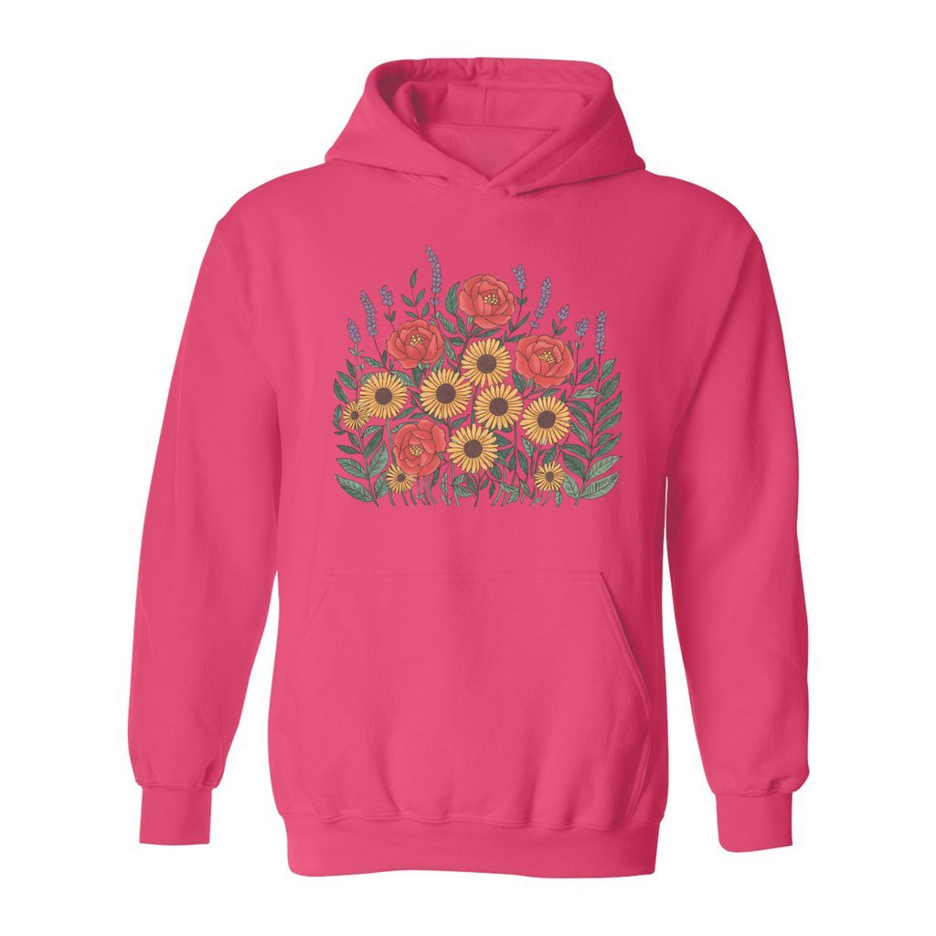 Wild Flowers Bouquet Hoodie - Rue Mentana