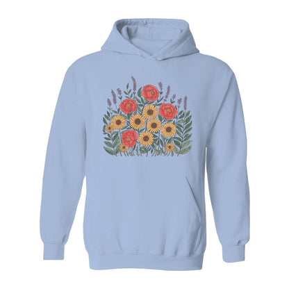 Wild Flowers Bouquet Hoodie - Rue Mentana