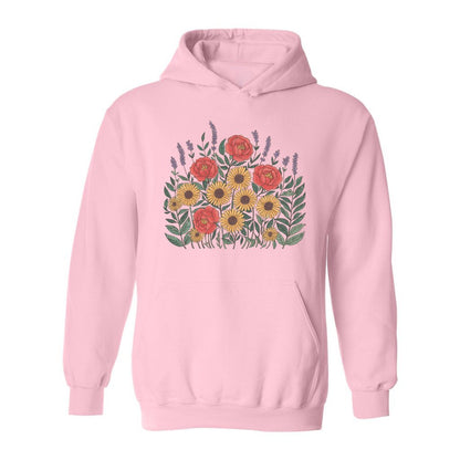Wild Flowers Bouquet Hoodie - Rue Mentana