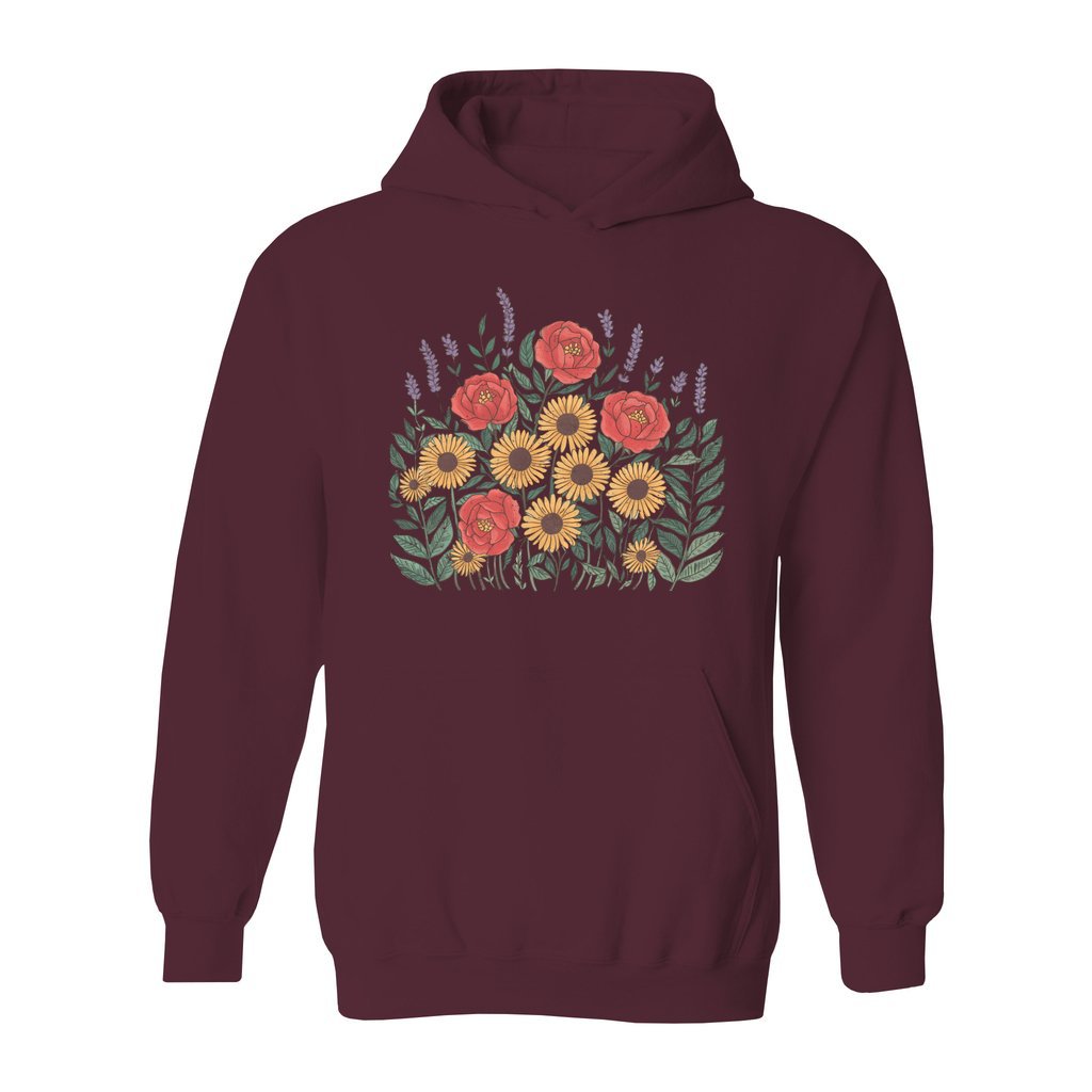 Wild Flowers Bouquet Hoodie - Rue Mentana