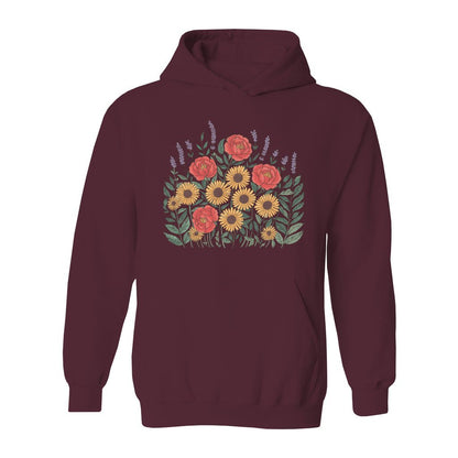 Wild Flowers Bouquet Hoodie - Rue Mentana