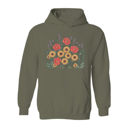 Wild Flowers Bouquet Hoodie - Rue Mentana
