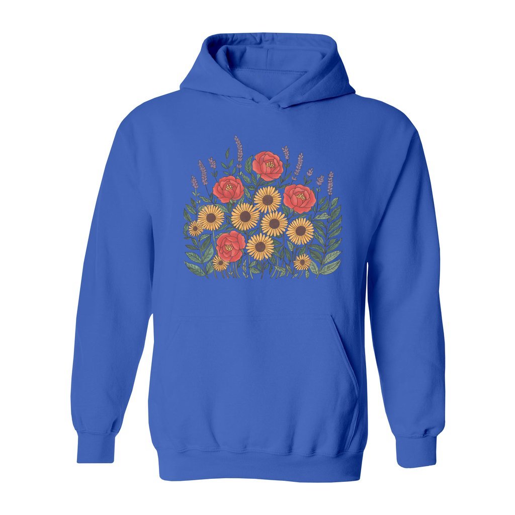 Wild Flowers Bouquet Hoodie - Rue Mentana