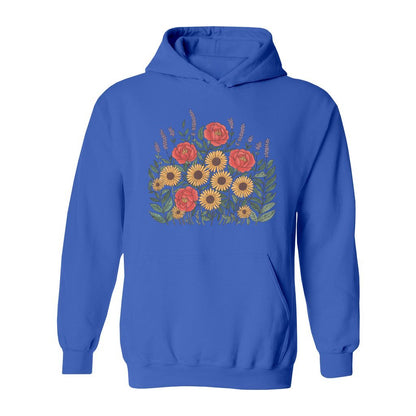 Wild Flowers Bouquet Hoodie - Rue Mentana