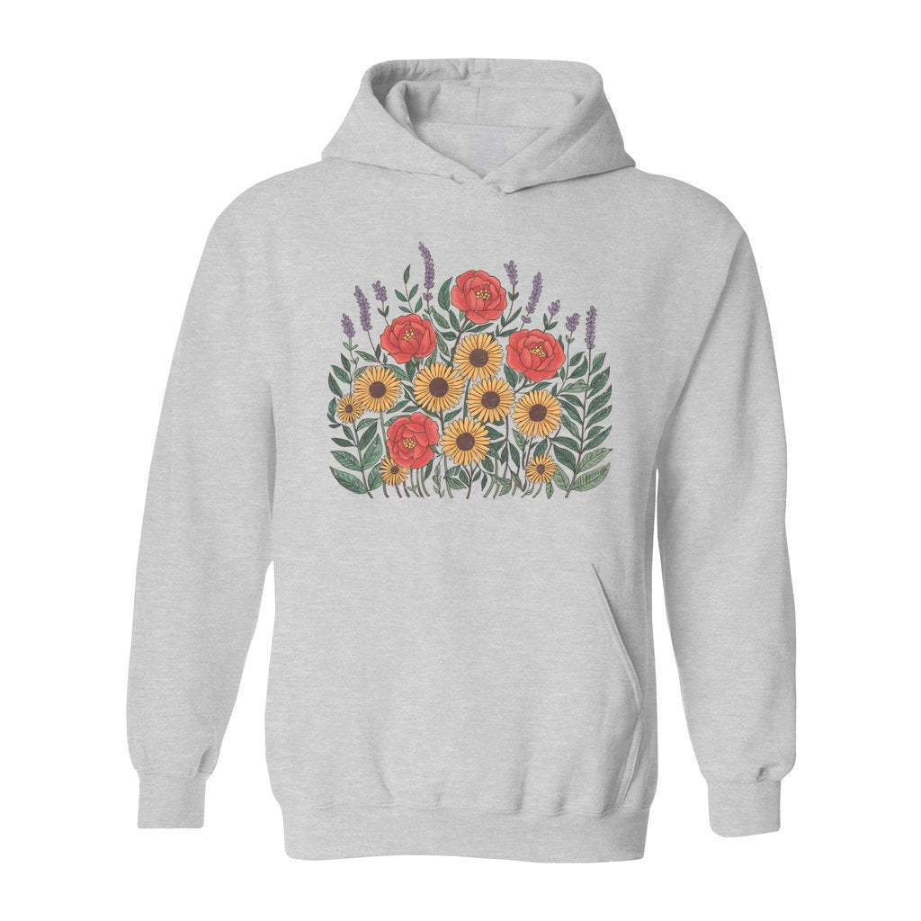Wild Flowers Bouquet Hoodie - Rue Mentana