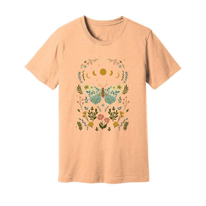 Boho Floral Butterfly T-Shirt - Rue Mentana