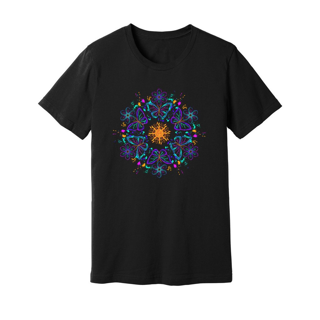 Mandala Butterflies T-Shirt - Rue Mentana