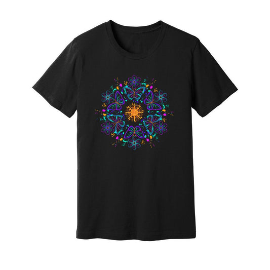 Mandala Butterflies T-Shirt - Rue Mentana