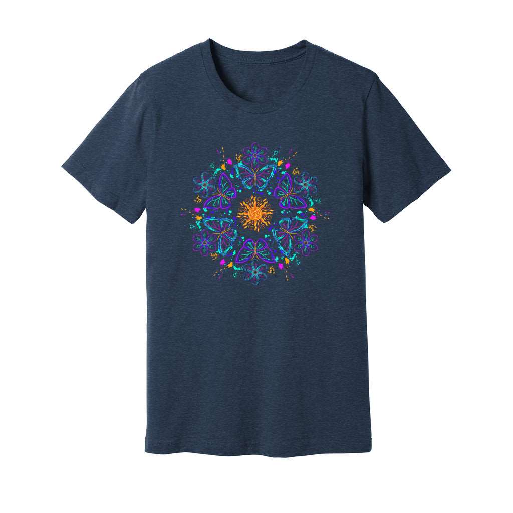 Mandala Butterflies T-Shirt - Rue Mentana