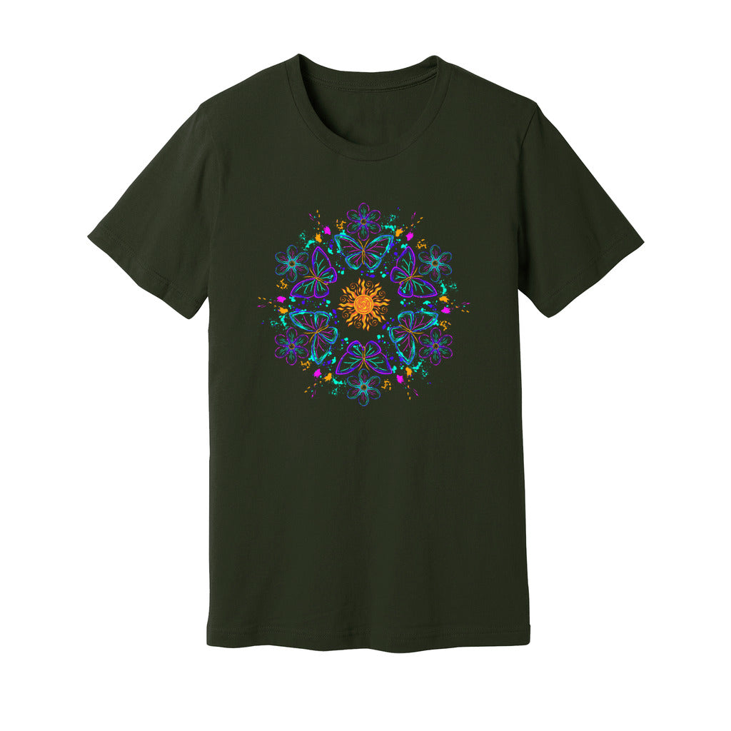 Mandala Butterflies T-Shirt - Rue Mentana