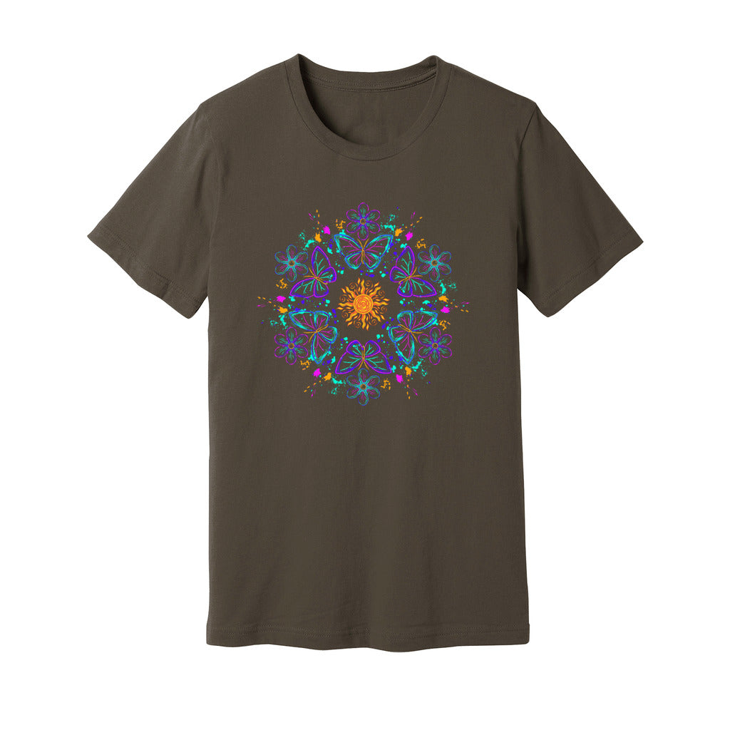 Mandala Butterflies T-Shirt - Rue Mentana