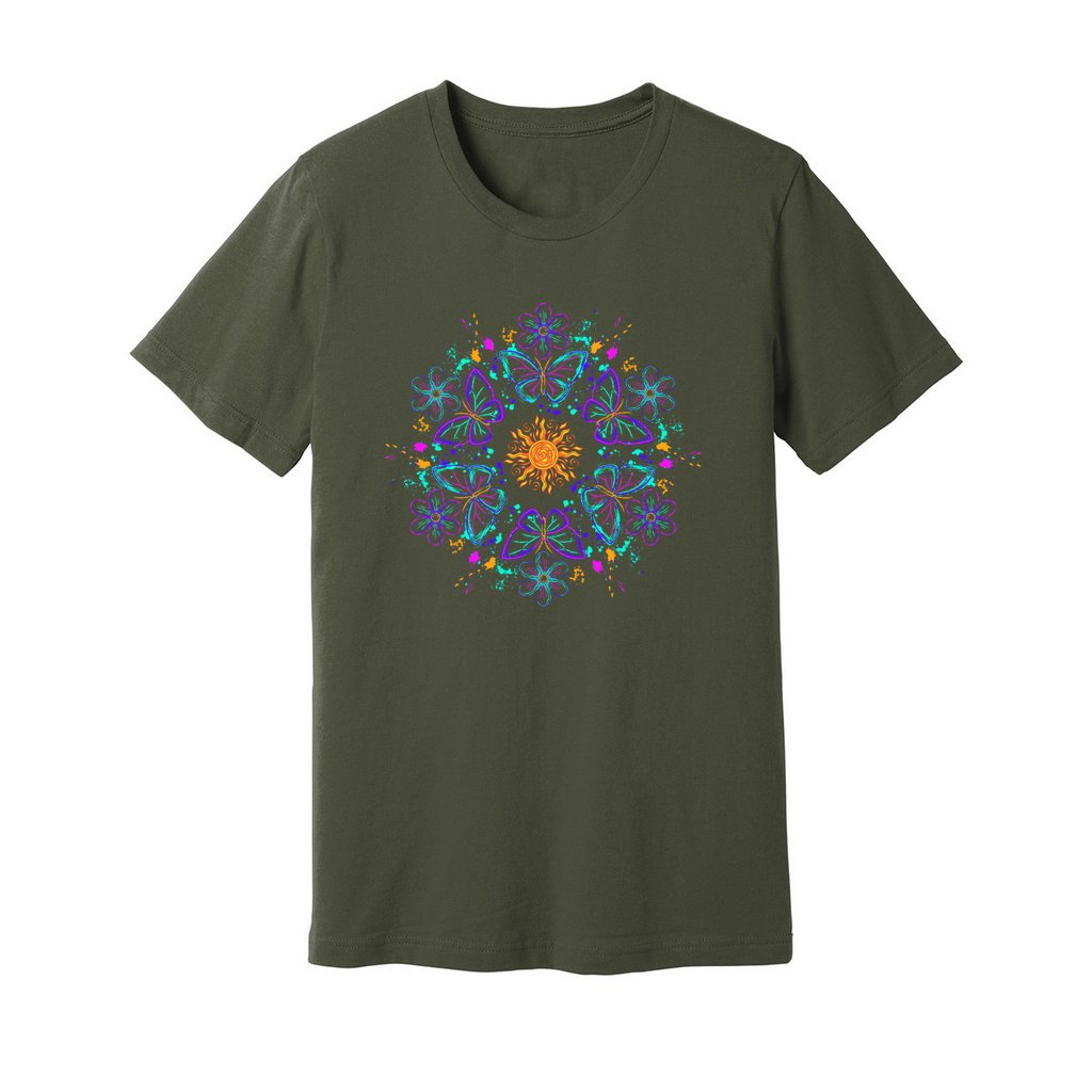 Mandala Butterflies T-Shirt - Rue Mentana