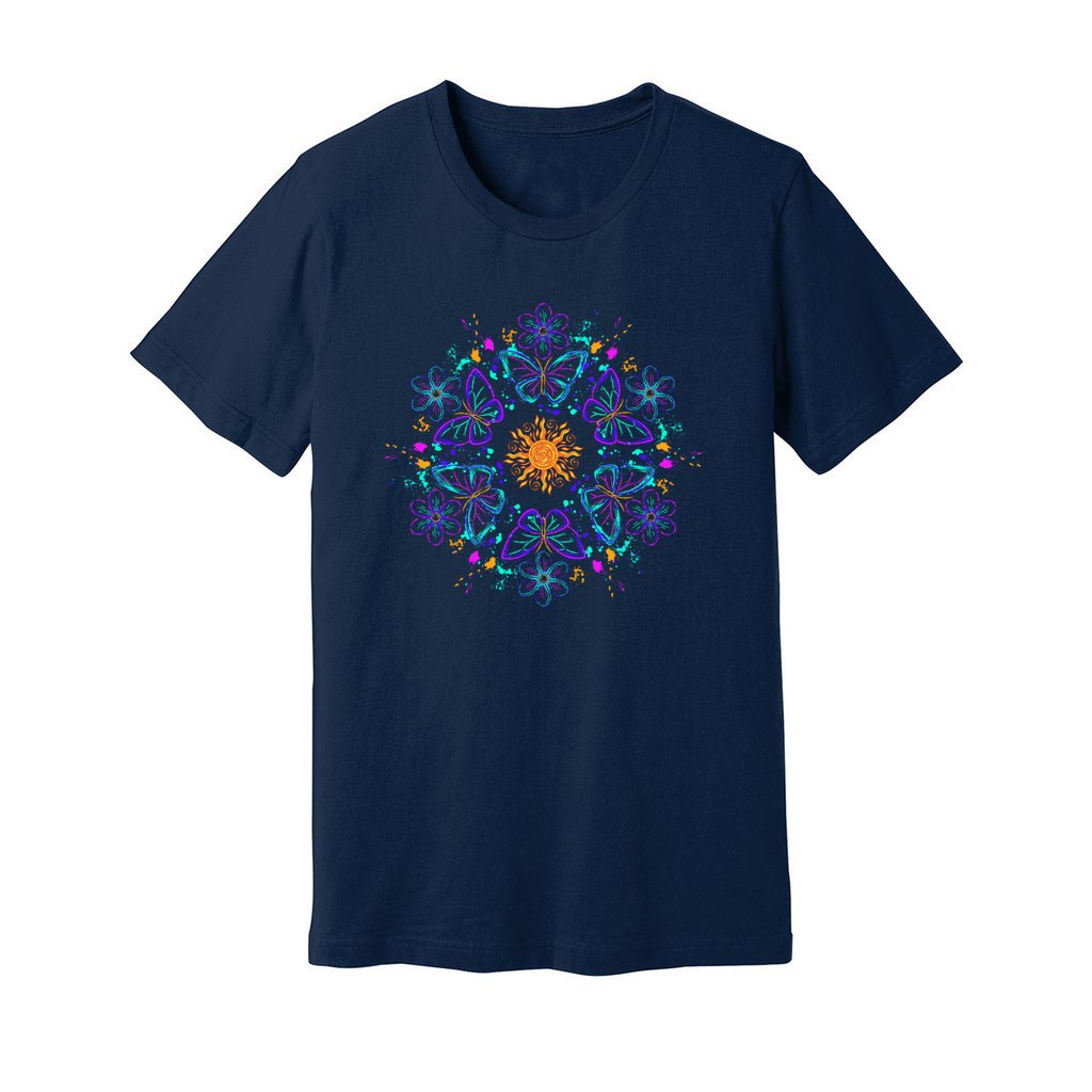 Mandala Butterflies T-Shirt - Rue Mentana