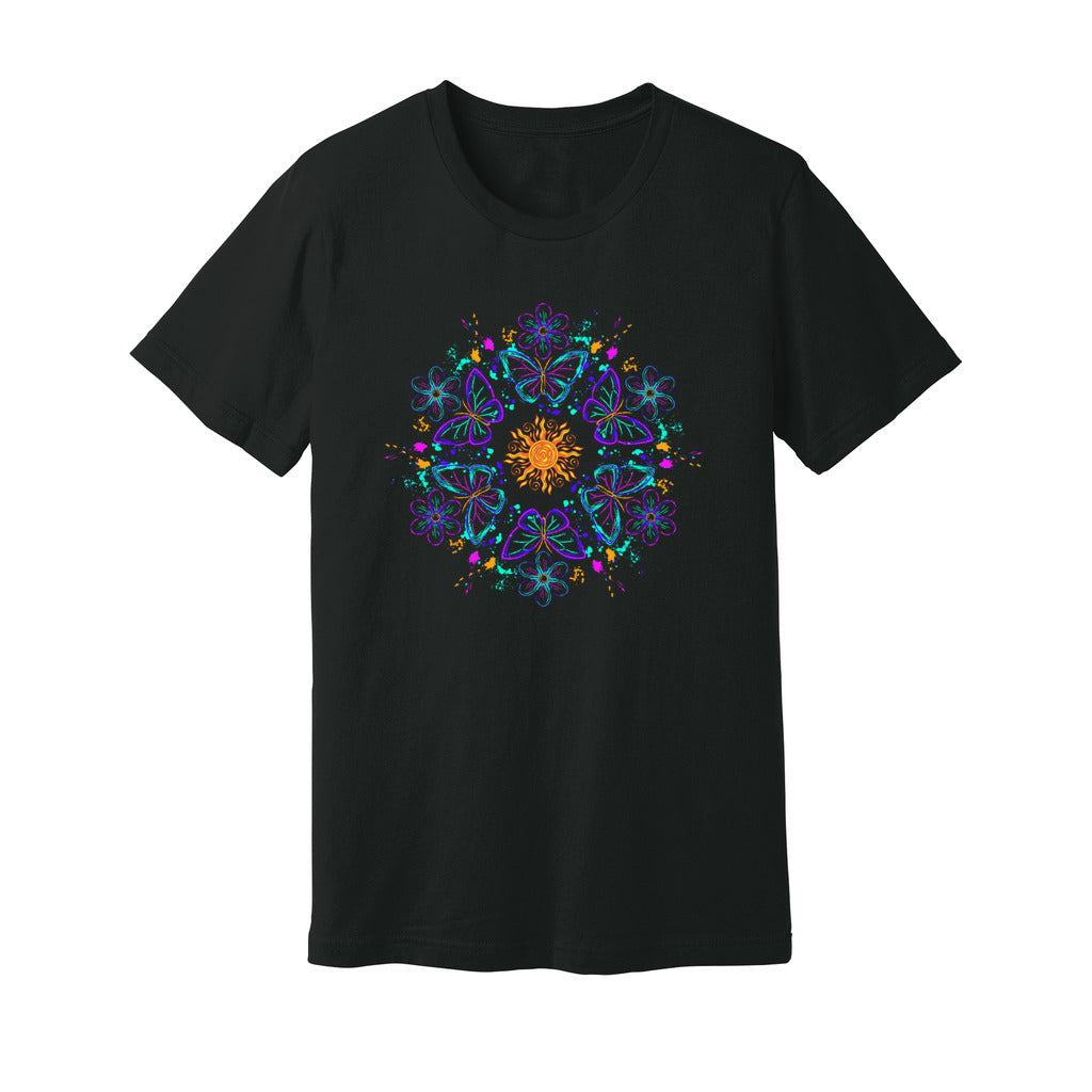 Mandala Butterflies T-Shirt - Rue Mentana
