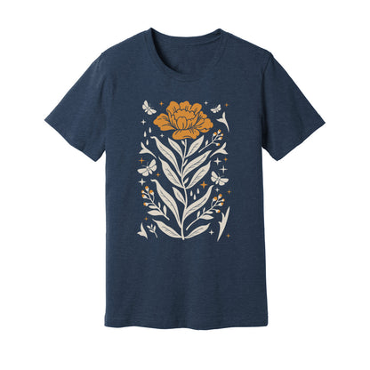 Boho Mystical Wildflowers T-Shirt - Rue Mentana