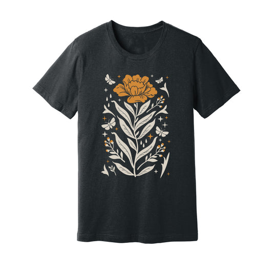 Boho Mystical Wildflowers T-Shirt - Rue Mentana