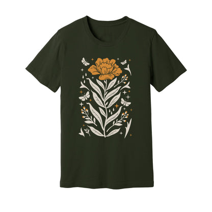 Boho Mystical Wildflowers T-Shirt - Rue Mentana