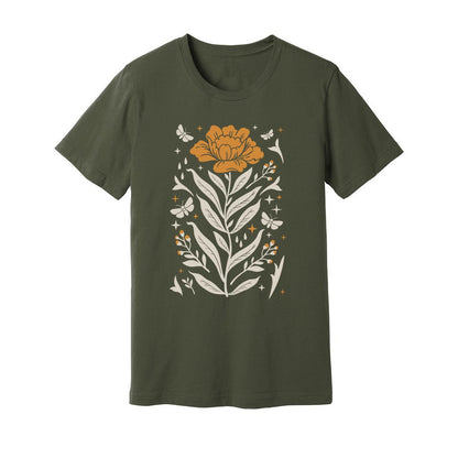 Boho Mystical Wildflowers T-Shirt - Rue Mentana