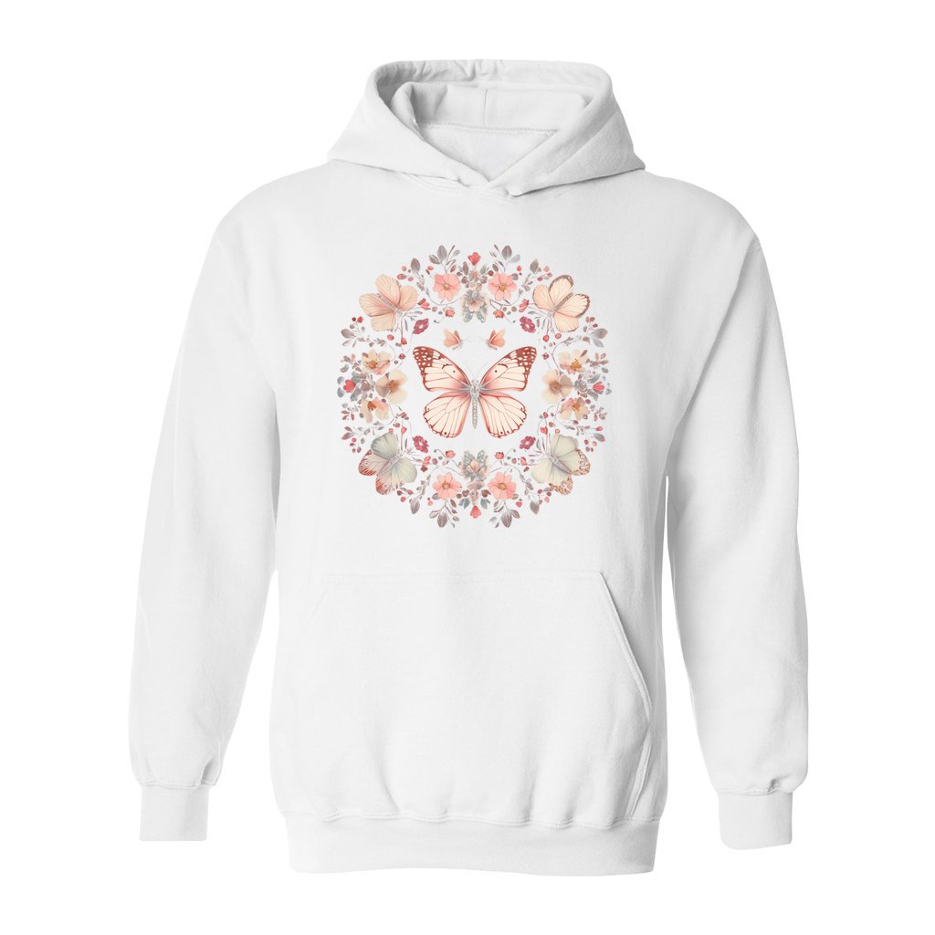 Butterfly Wreath Hoodie - Rue Mentana