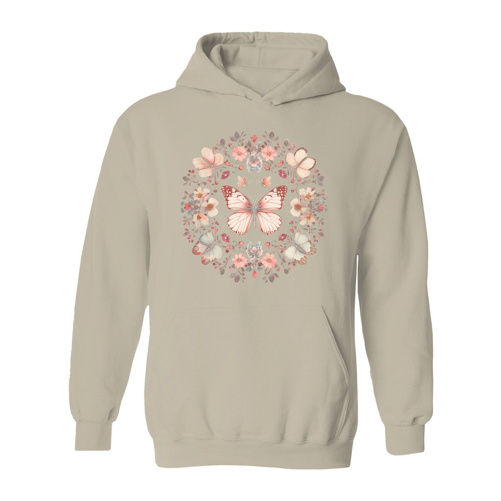 Butterfly Wreath Hoodie - Rue Mentana
