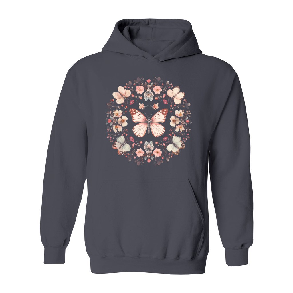 Butterfly Wreath Hoodie - Rue Mentana