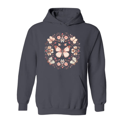 Butterfly Wreath Hoodie - Rue Mentana