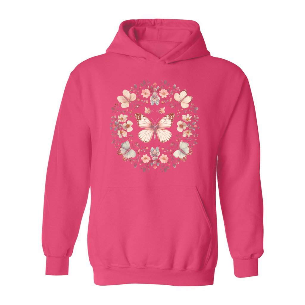Butterfly Wreath Hoodie - Rue Mentana