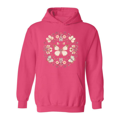 Butterfly Wreath Hoodie - Rue Mentana