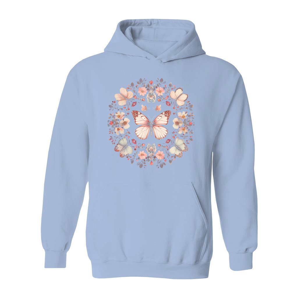 Butterfly Wreath Hoodie - Rue Mentana