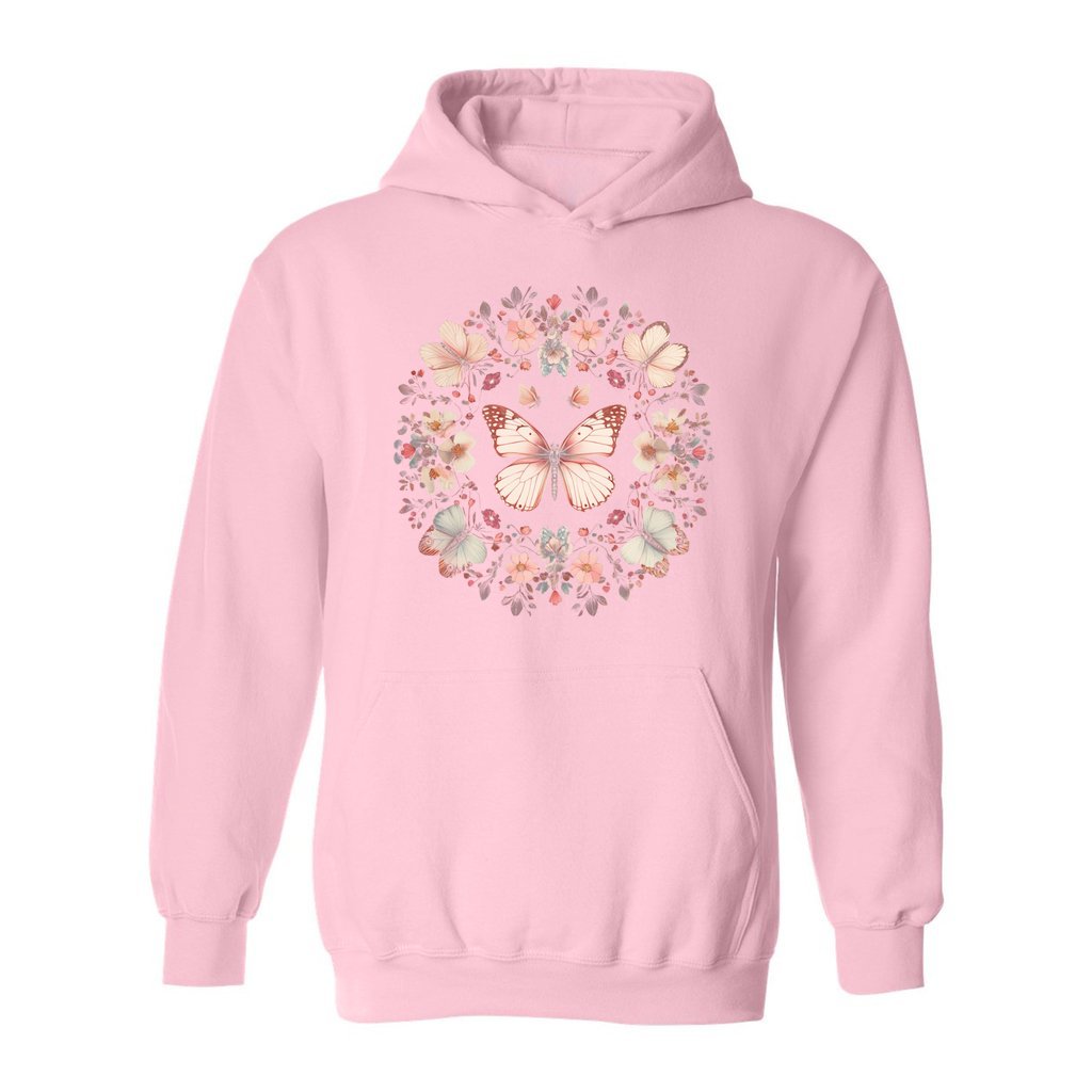 Butterfly Wreath Hoodie - Rue Mentana