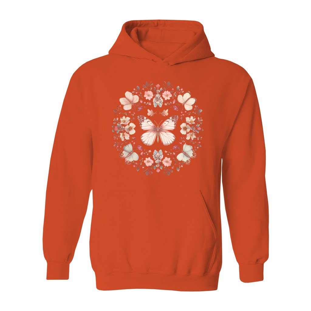 Butterfly Wreath Hoodie - Rue Mentana