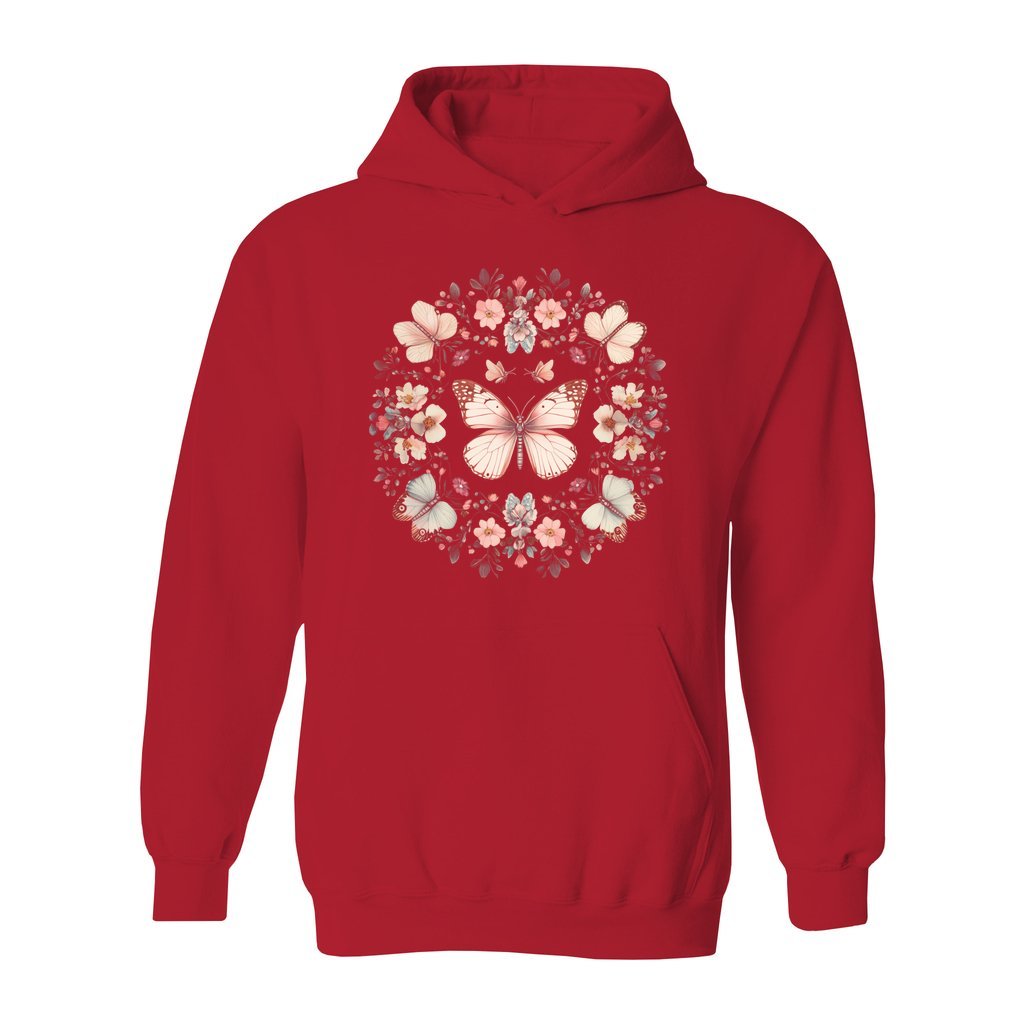 Butterfly Wreath Hoodie - Rue Mentana