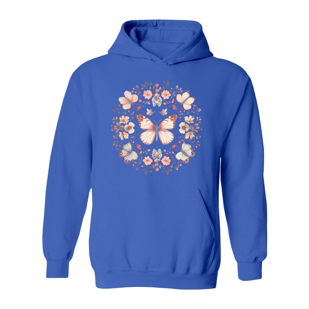 Butterfly Wreath Hoodie - Rue Mentana