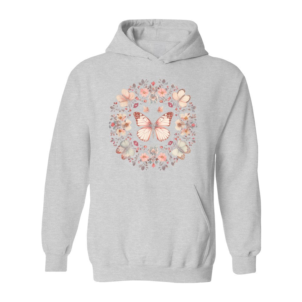 Butterfly Wreath Hoodie - Rue Mentana