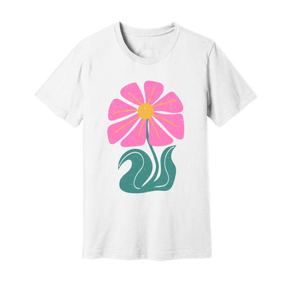 Pink Wild Flower T-Shirt - Rue Mentana