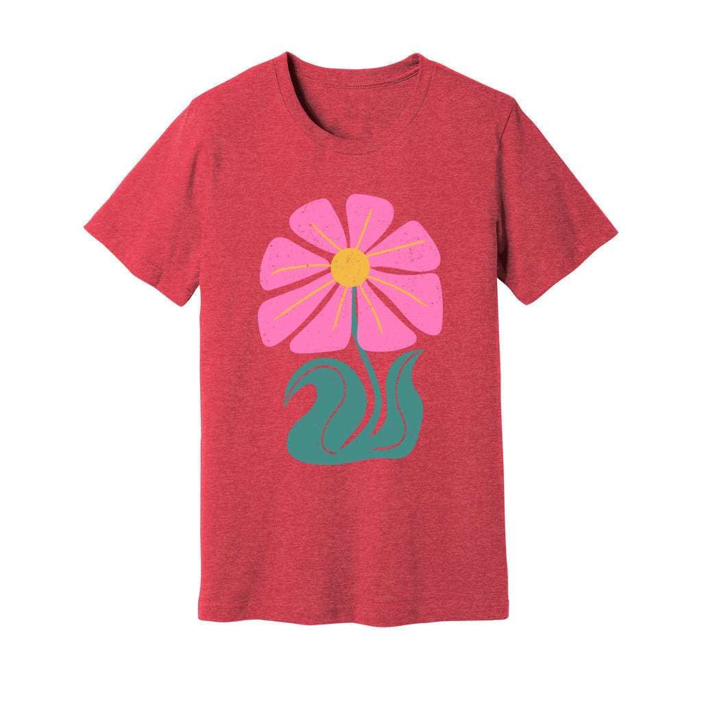 Pink Wild Flower T-Shirt - Rue Mentana
