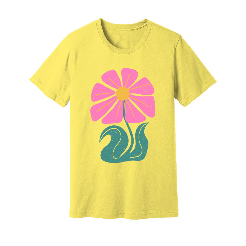 Pink Wild Flower T-Shirt - Rue Mentana