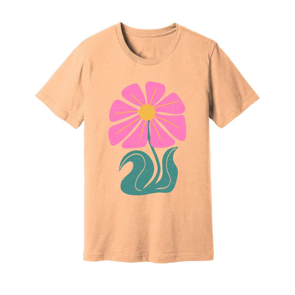 Pink Wild Flower T-Shirt - Rue Mentana