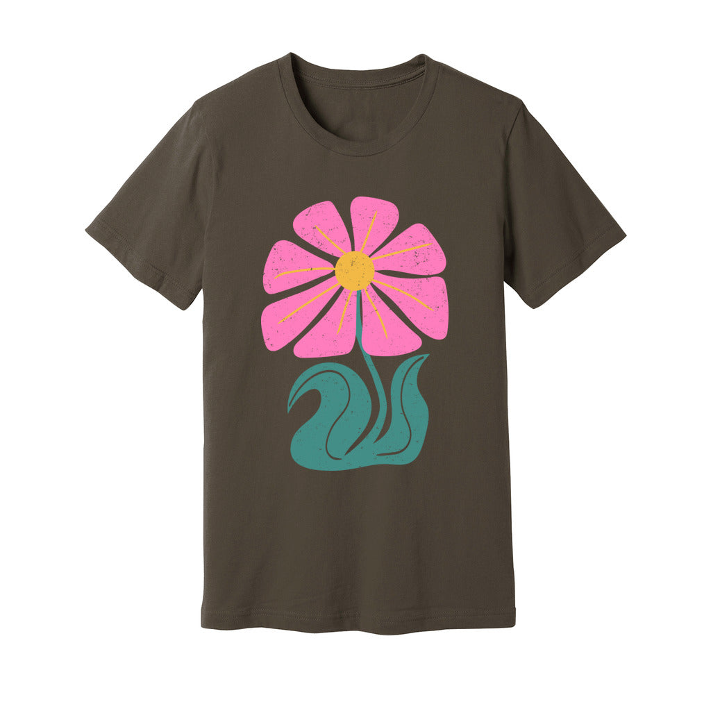 Pink Wild Flower T-Shirt - Rue Mentana