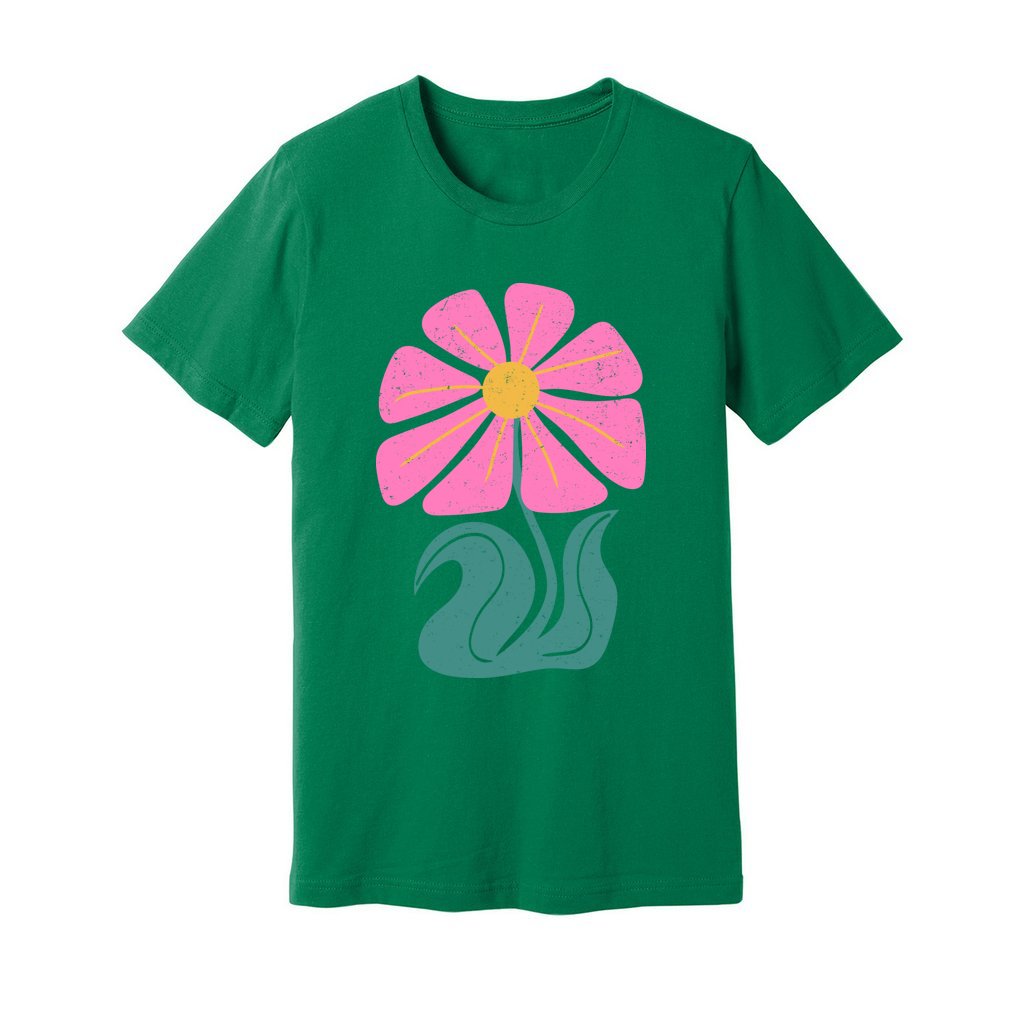Pink Wild Flower T-Shirt - Rue Mentana