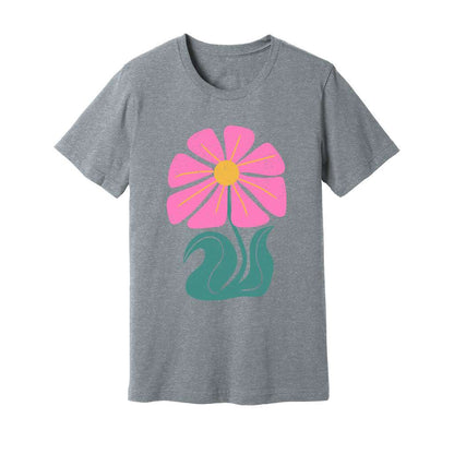 Pink Wild Flower T-Shirt - Rue Mentana