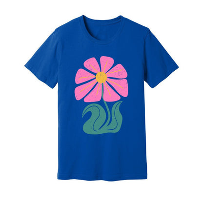 Pink Wild Flower T-Shirt - Rue Mentana