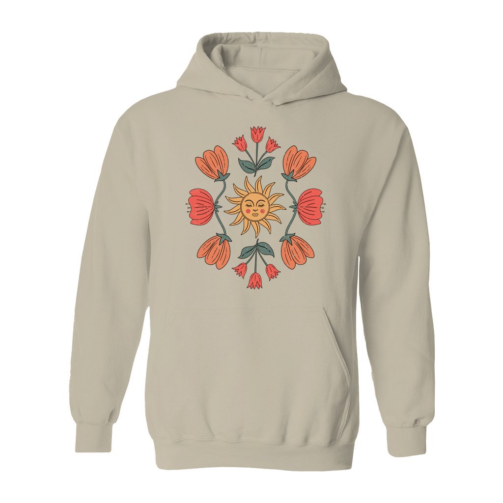 Sun & Flowers Hoodie - Rue Mentana