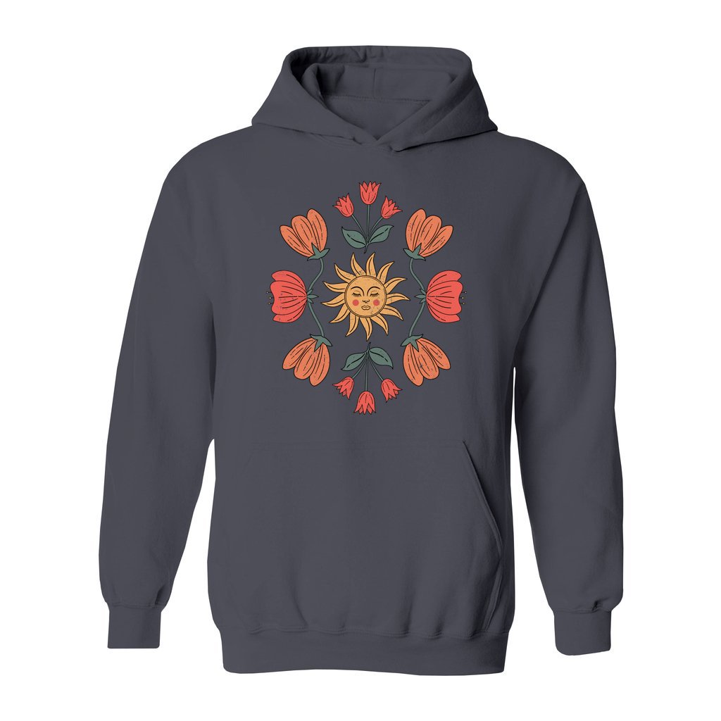 Sun & Flowers Hoodie - Rue Mentana