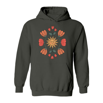 Sun & Flowers Hoodie - Rue Mentana