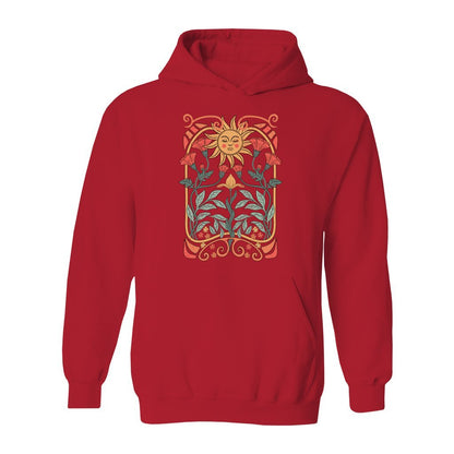 Boho Floral Art Nouveau Hoodie - Rue Mentana